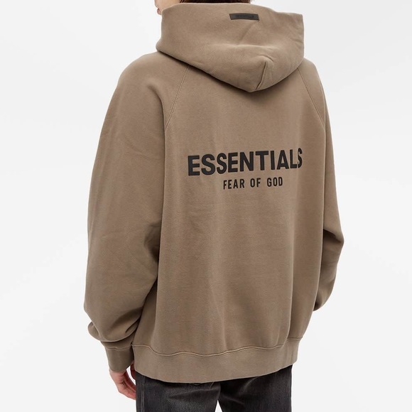 Fear of God Other - FOG Essentials Taupe SS21 Hoodie